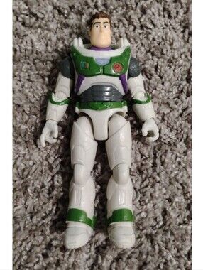 Disney Pixar Lightyear Alpha Suit Buzz Lightyear 5" Action Figure Mattel Loose